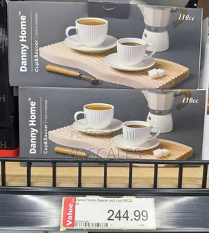 Danny Homes 6pcs Ceramic Coffee Cup