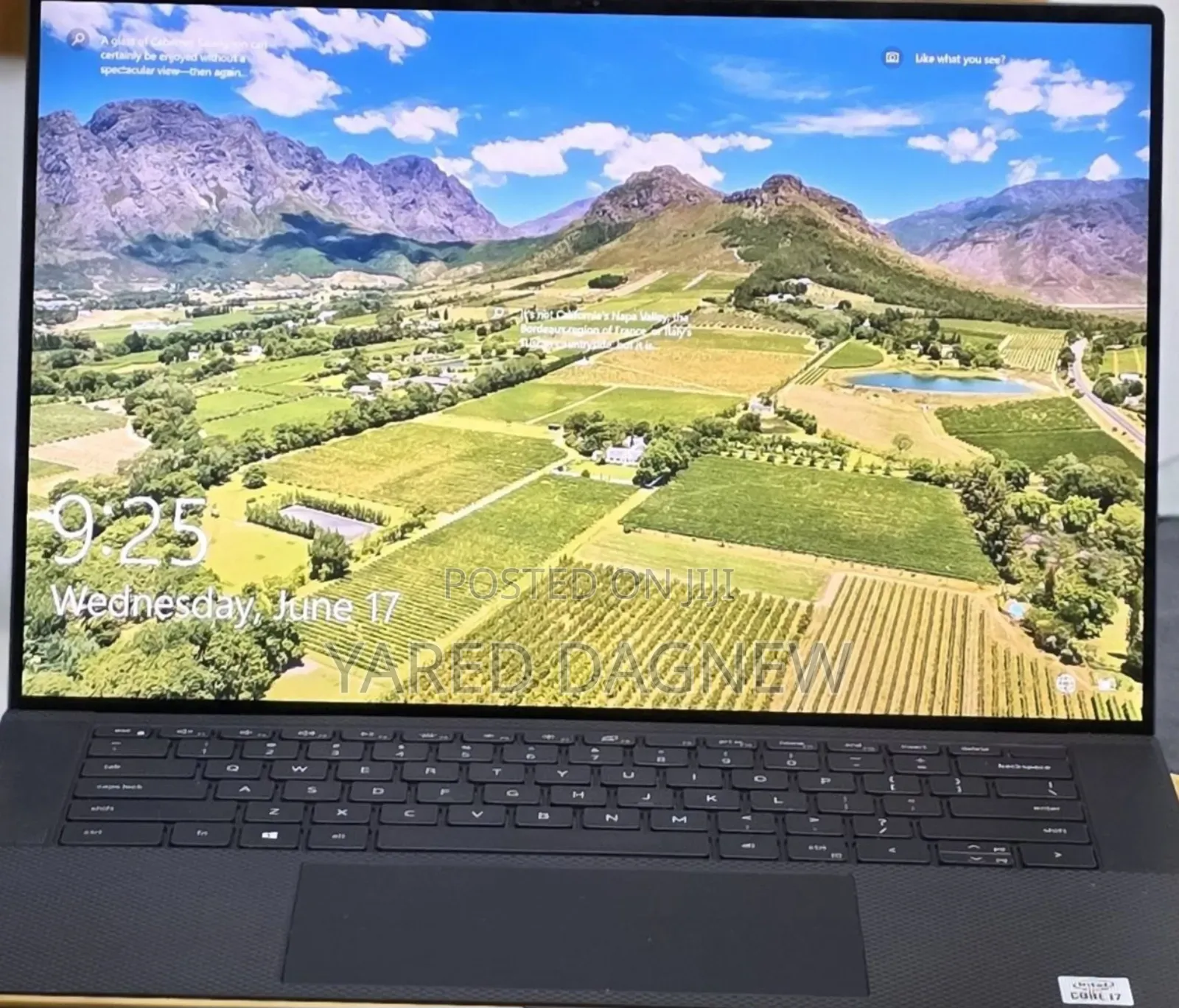 New Laptop Dell XPS 15 16GB Intel Core i7 SSD 512GB