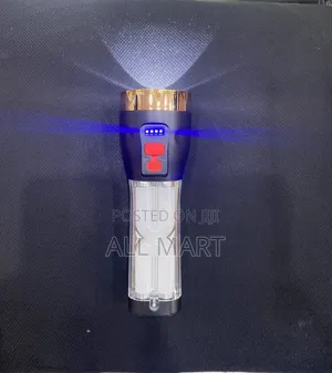 Rechargeable and Solar Led Flashlight
