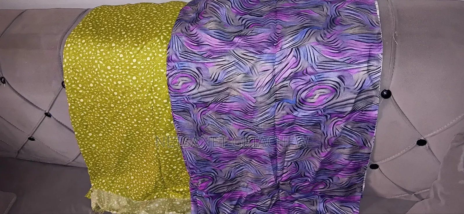 ያልተሰፋ ብትን የሺቲ ጨርቅ