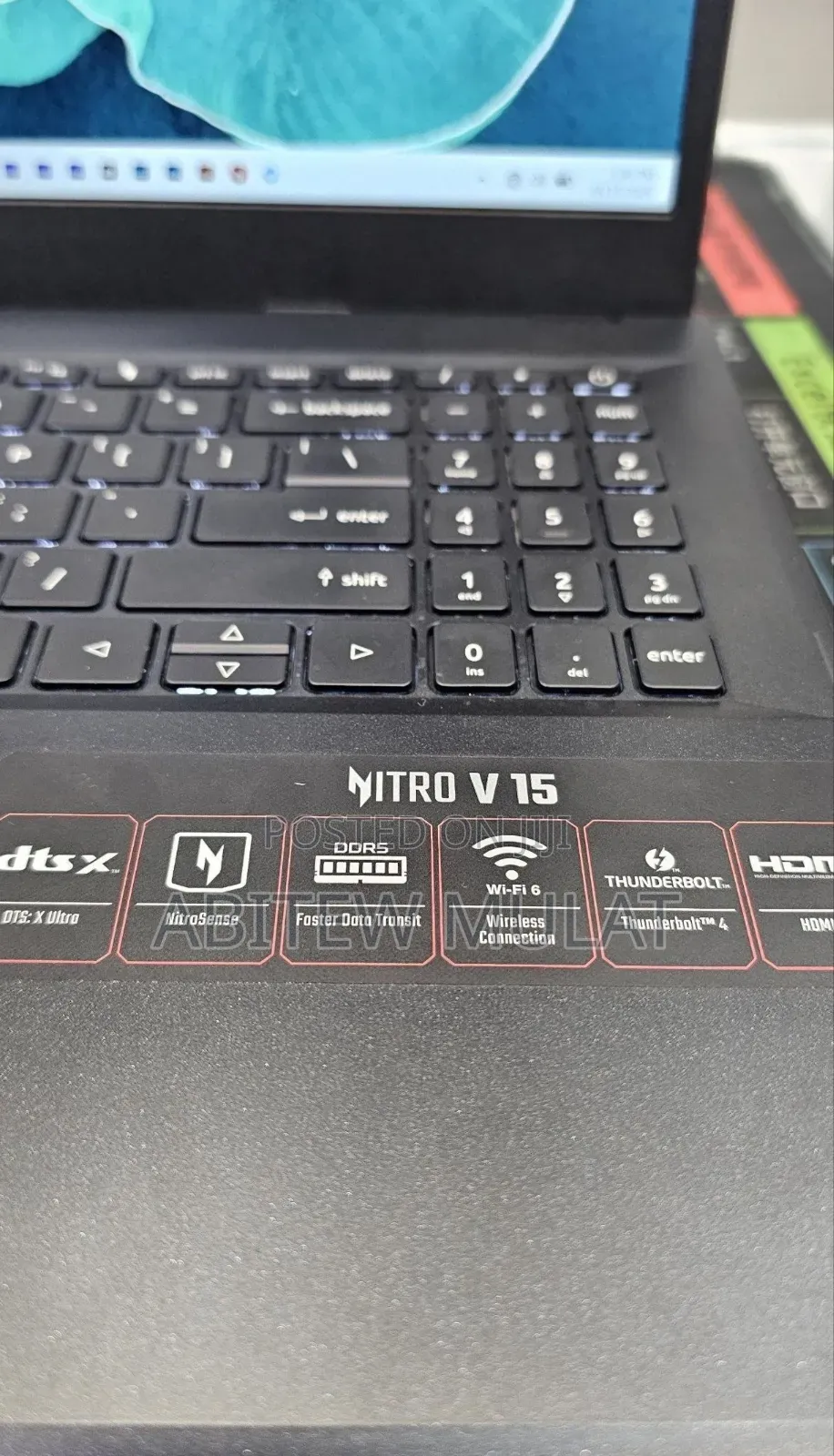 New Laptop Acer Nitro 5 16GB Intel Core i9 SSD 1T