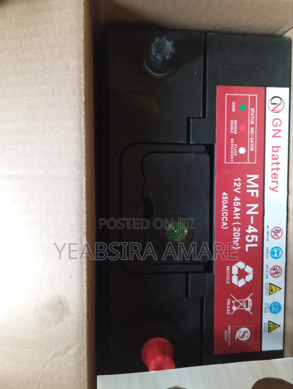 Battery 45ah 12v
