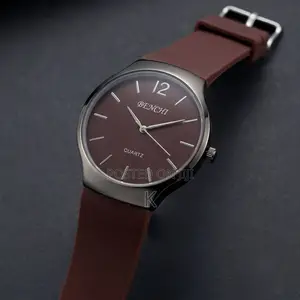 Benchi Circle Rubber Strap Quartz Watch