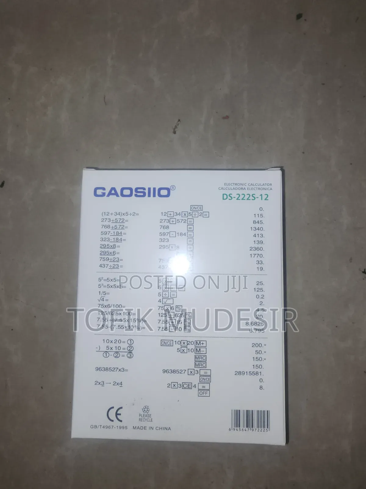 Calculator-Ds -2225