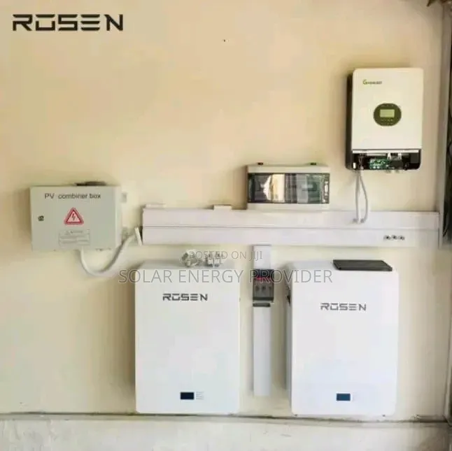 30kw Solar Panel and Lithium Ion Battrey