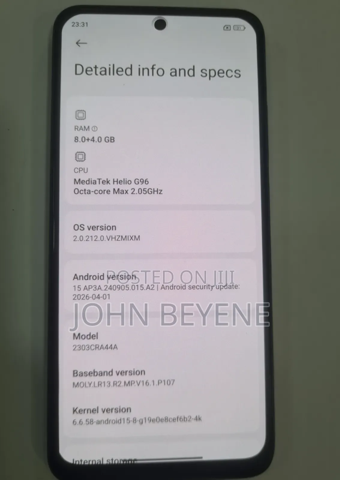 Xiaomi 12S 256 GB Gray