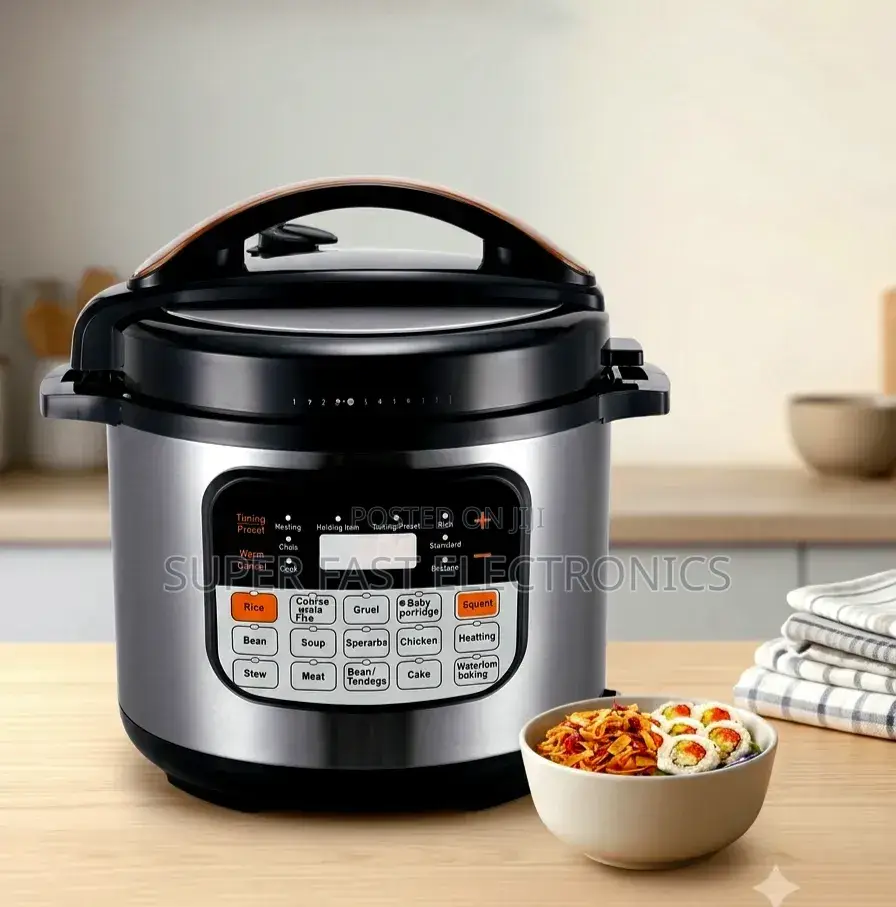 Sanford Pressure Cooker 9-Liter Non-Stick Electric Pressure Cooker –