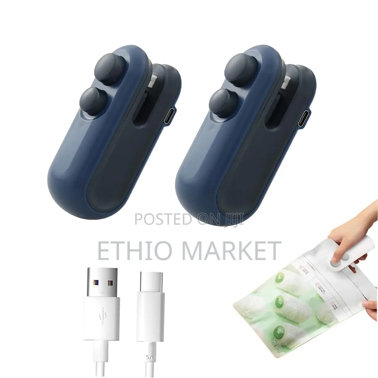 Plastic Bag Mini Sealer(አነስተኛ የፕላስቲክ ማሸጊያ መሣሪያ)