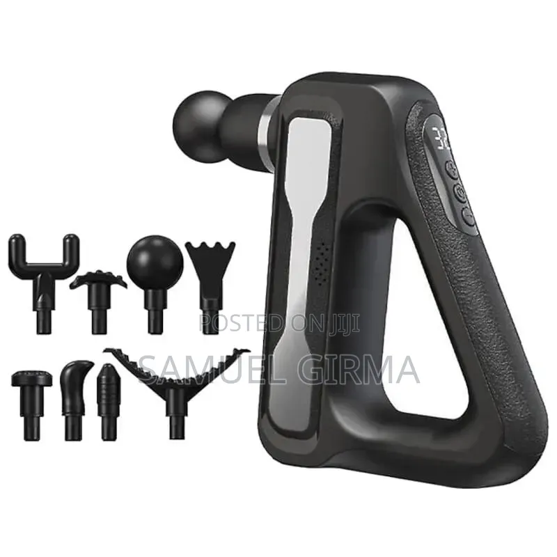 8 Attachments Gun Massager