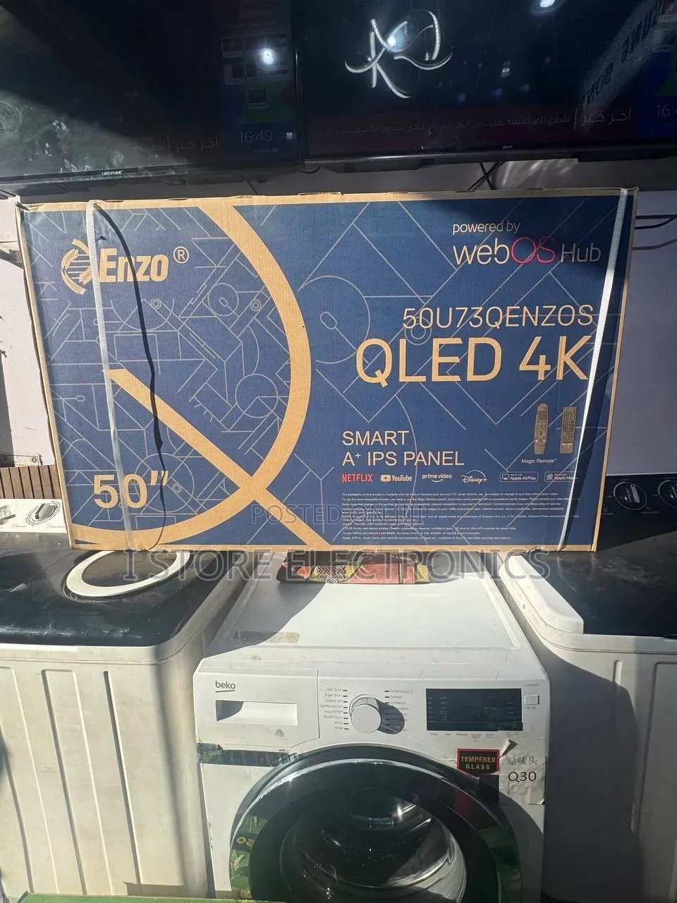 Enzo"50"Qled Smart Tv