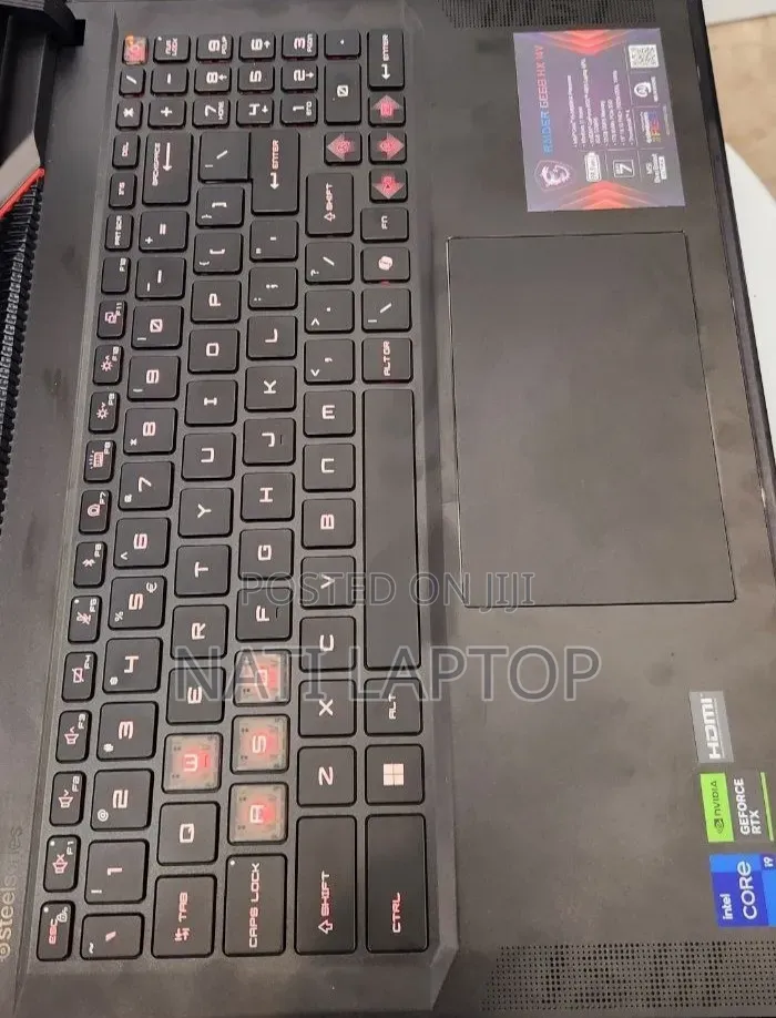 New Laptop MSI GT683 16GB Intel Core i9 SSD 1T