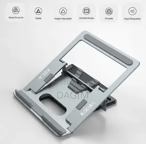 Adjustable Aluminum Laptop Stand and Tablet Stand