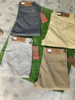 Luowei Stretch Chino Pants: