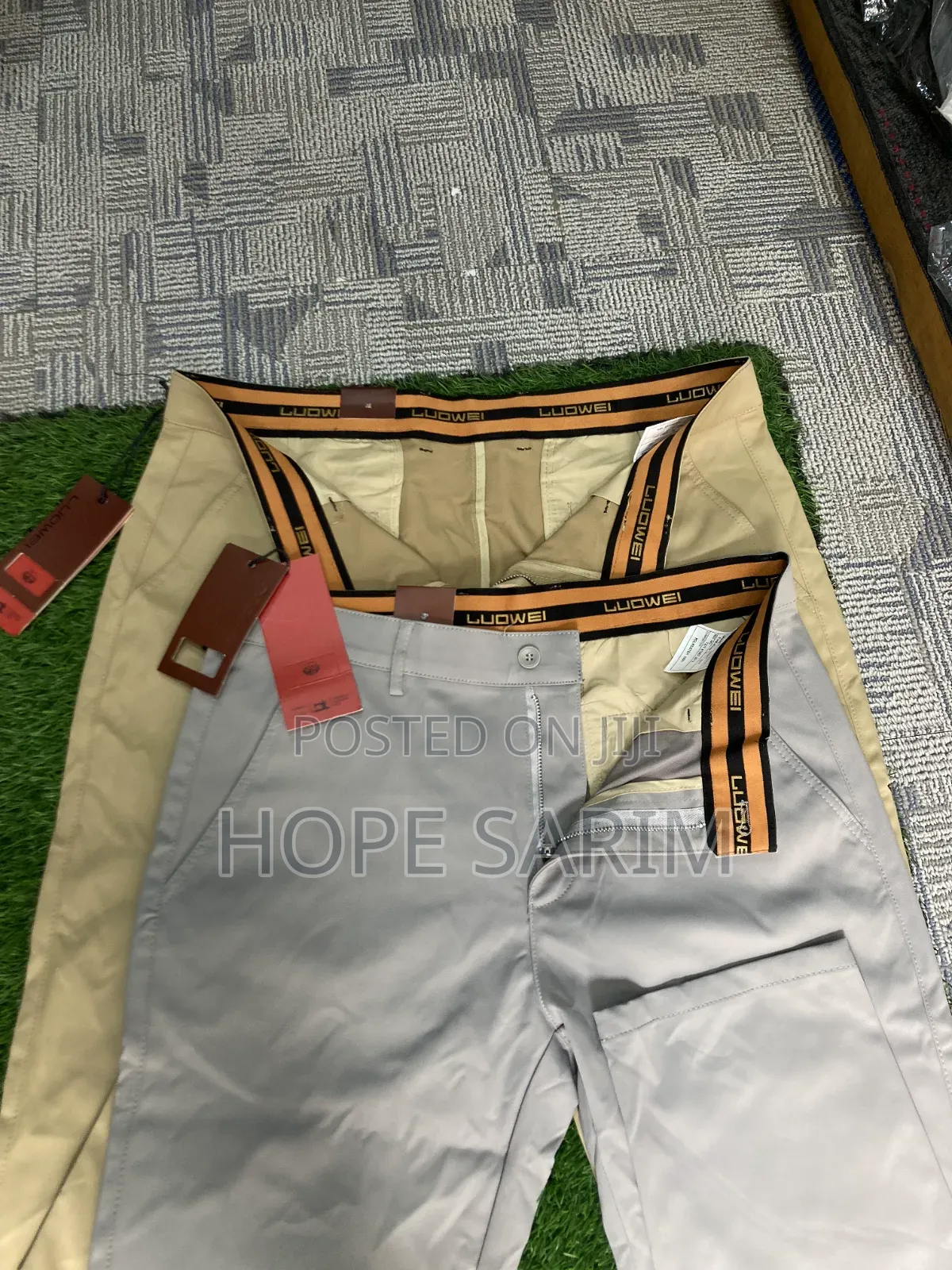 Luowei Stretch Chino Pants: