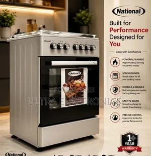 National 4 Burner Cooker – Power, Style Performance