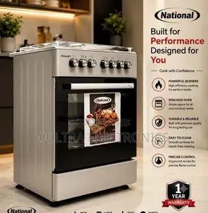 National 4 Burner Cooker – Power, Style Performance