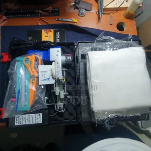 Tufting Gun With Thread and Cloth