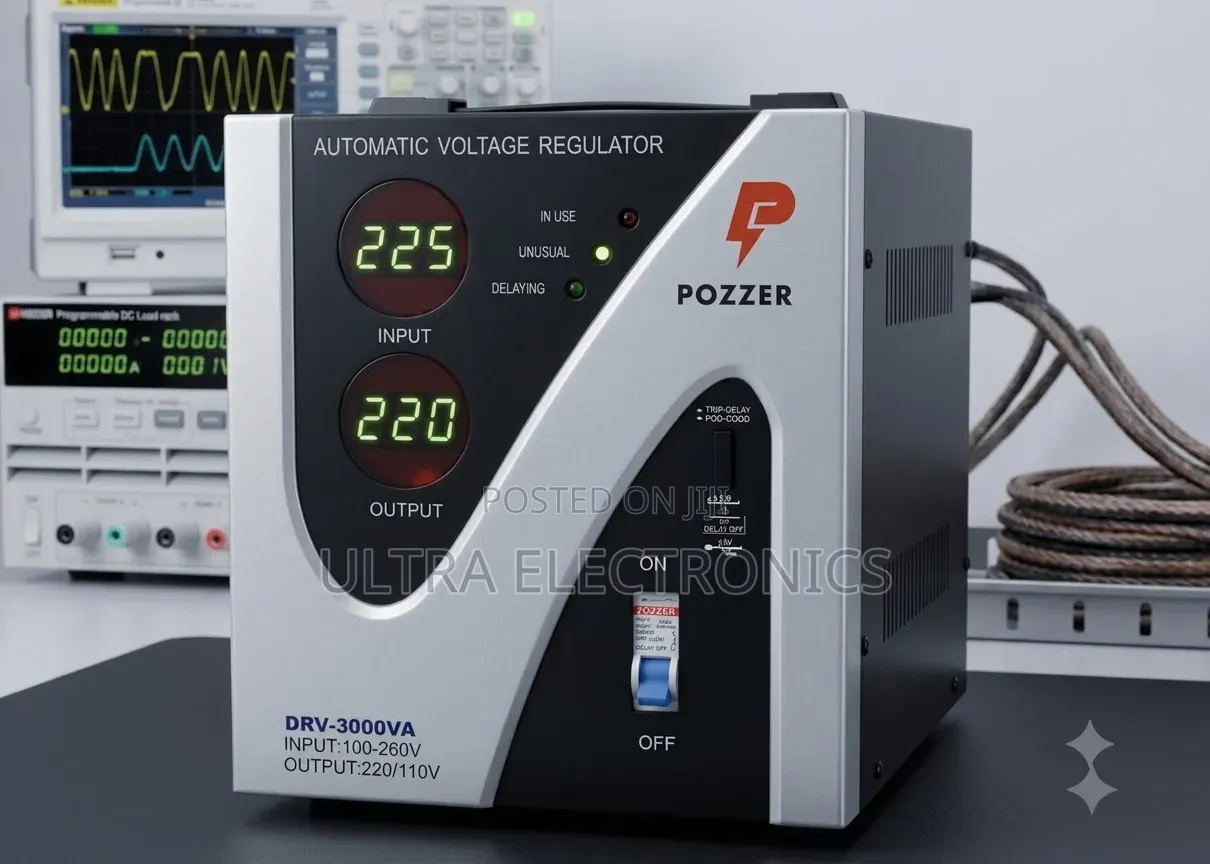 Pozzer 3000va Voltage Regulator – Ultimate Protection For Appliances!