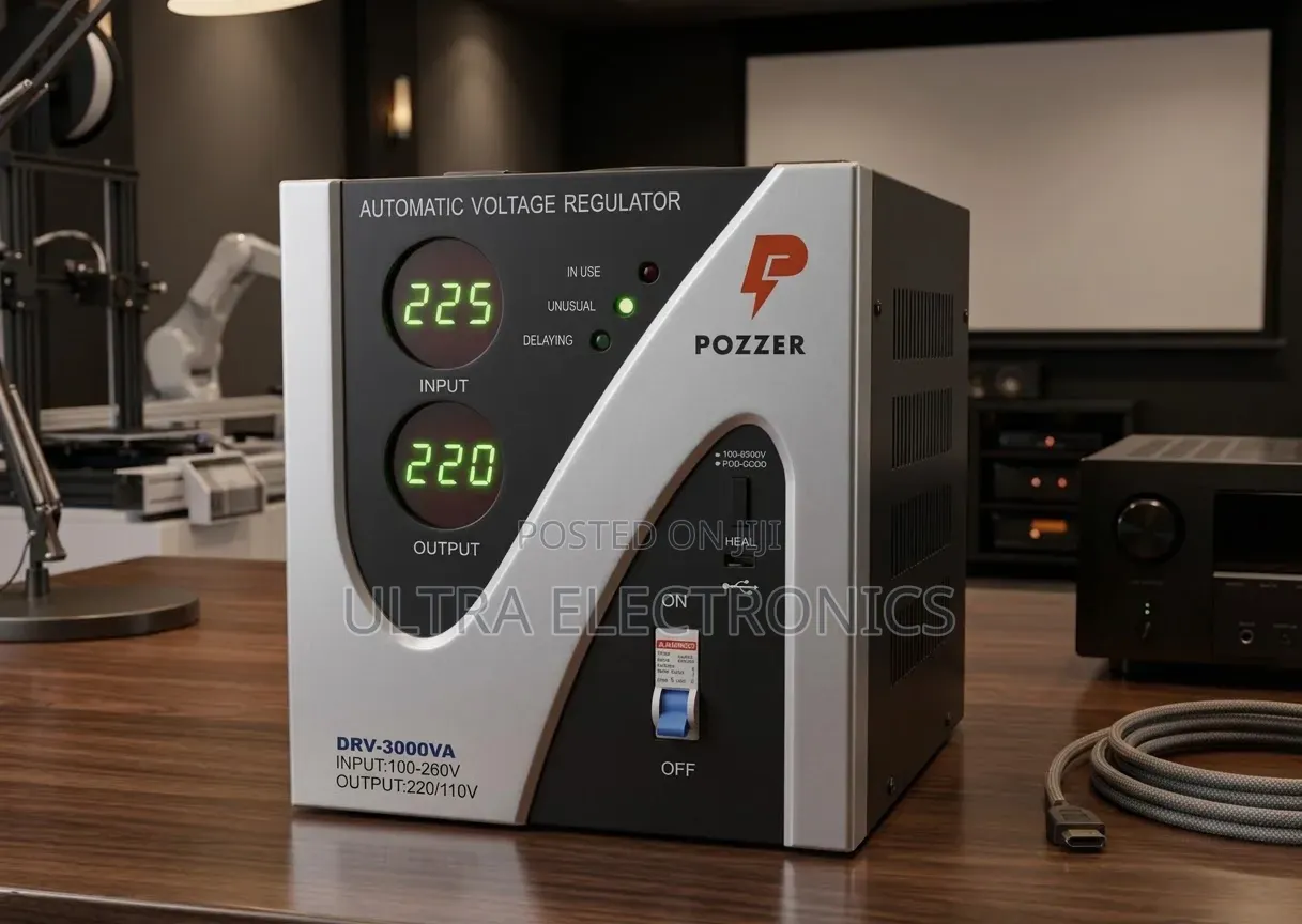 Pozzer 3000va Voltage Regulator – Ultimate Protection For Appliances!