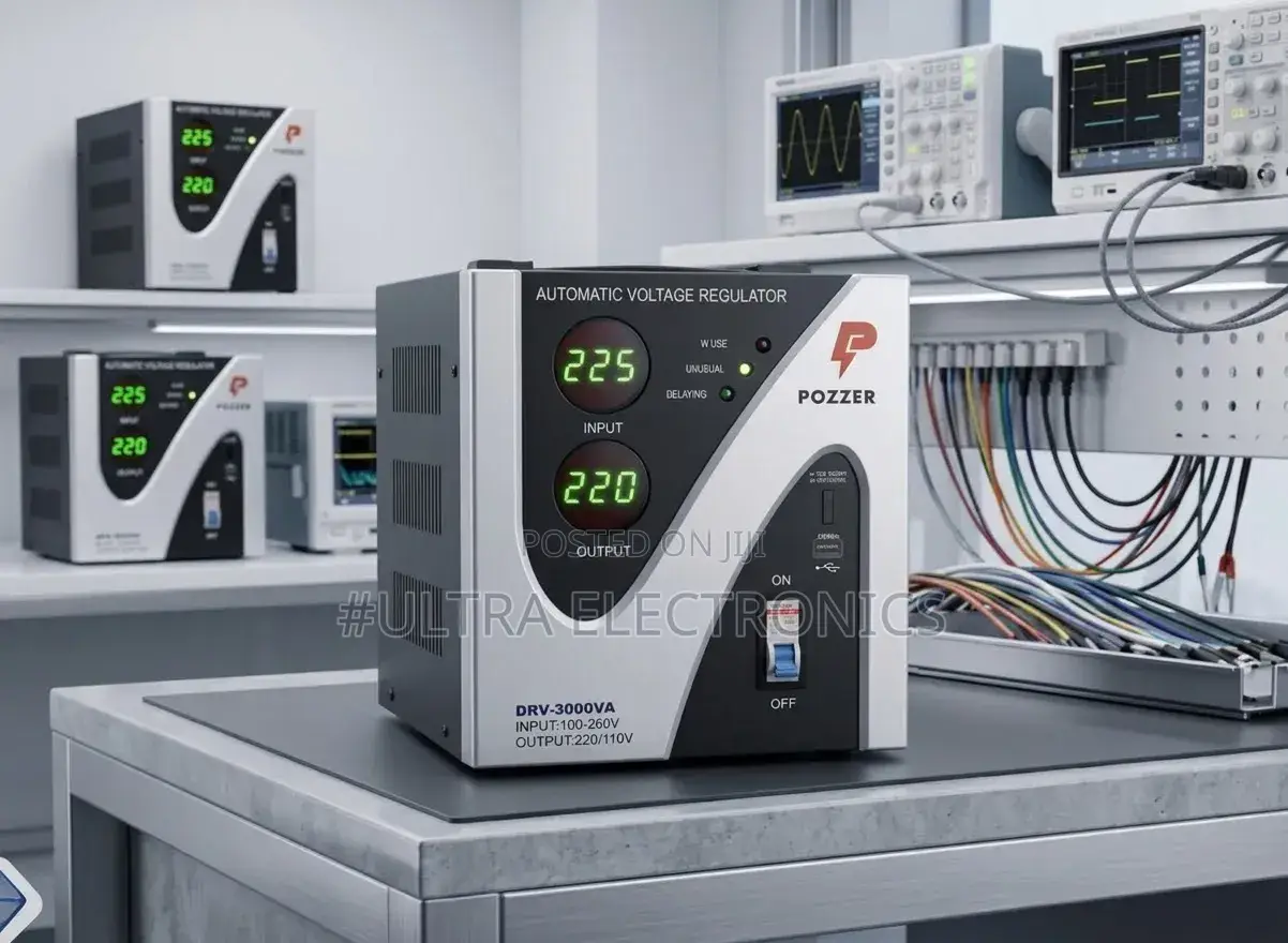 Pozzer 3000va Automatic Voltage Regulator – Power You Can Trust