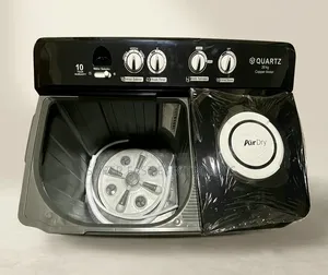 Quartz 20kg Twin Tub Semi-Automatic Washing Machine– Dark Gray/Black