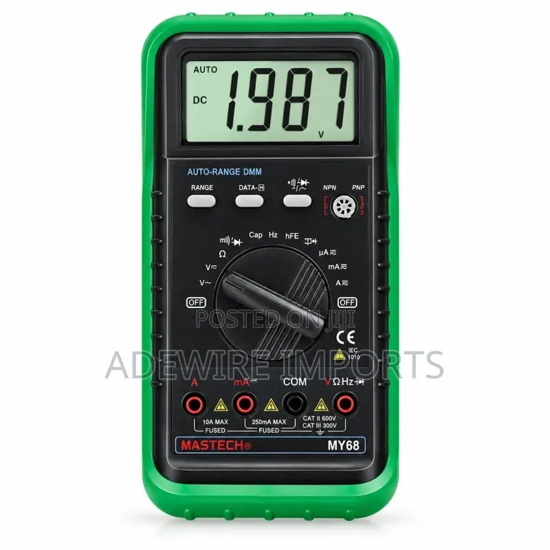 Digital Mastech My68 Digital Multimeter Tester