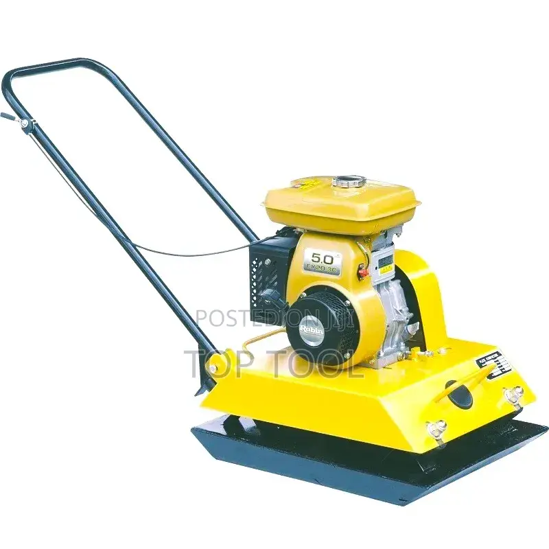 ,Robin Plate Compactor Is A 5 Hp Gasoline-powered Construction Machine