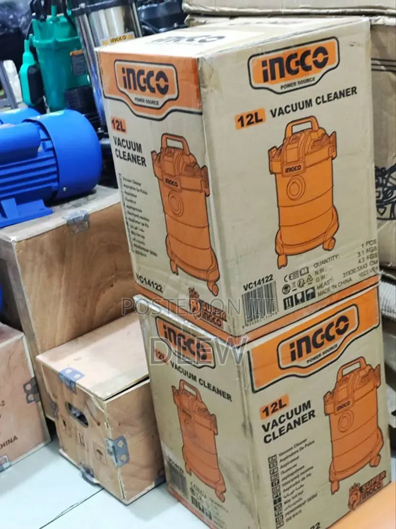 Ingco Vacuum Cliner 12l ደረቅም እርጥብም የሚስብ