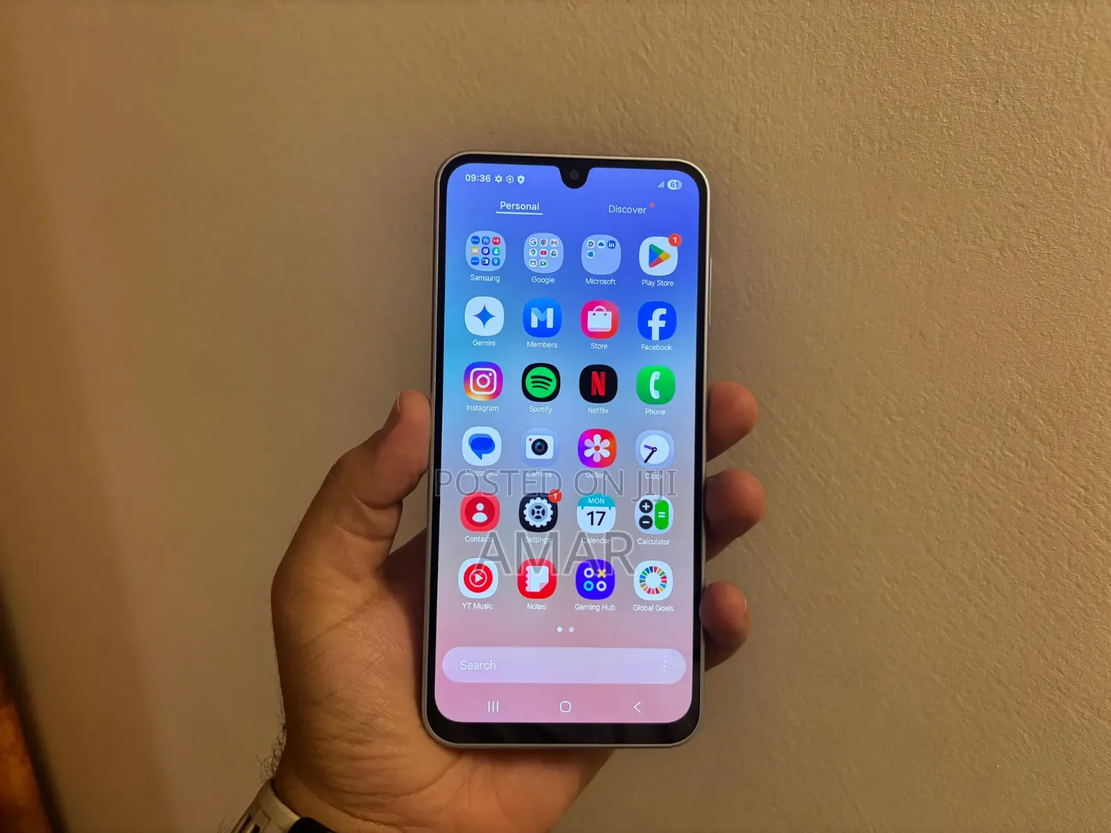 New Samsung Galaxy M17 5G 128 GB Blue
