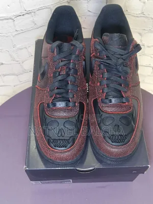 Nike Air Force 1 Low Retro Premium "Halloween Skull" – Brand New