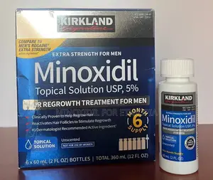 Kirkland Signature- Minoxidil 5% አስደናቂው የፀጉርና ፂም ማሳደግያ
