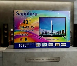 Sapphire 43" Smart Android Tv – Bigger Screen, Smarter Entertainment