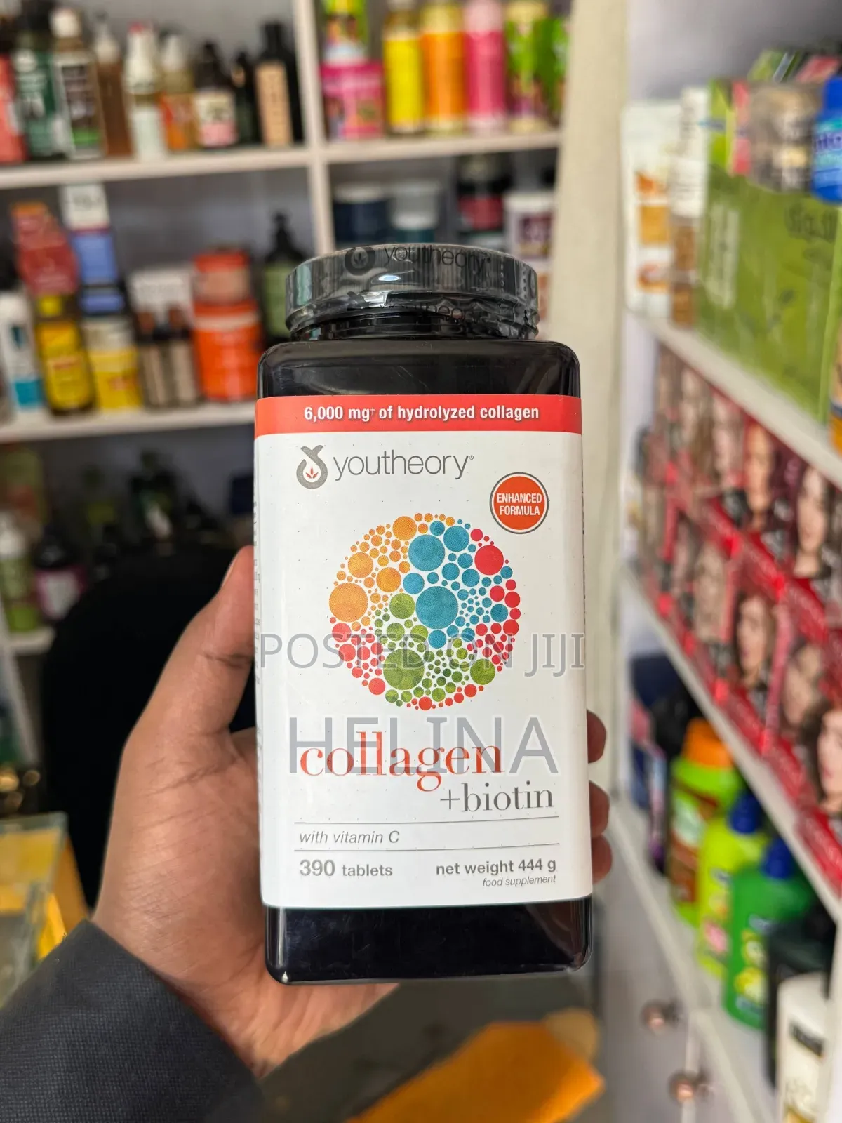 390 Tablets Youtheory Collagen+Biotin With Vitamin C 6000mg Type 1,2,3