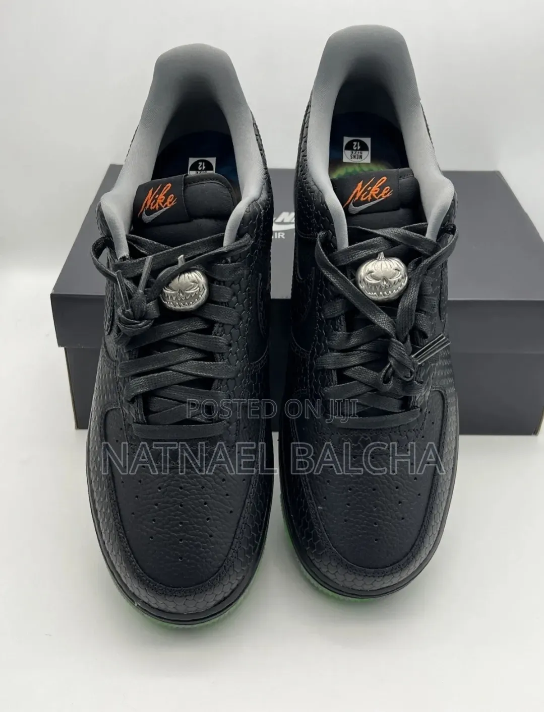 Nike Air Force 1 "Halloween Jack-O'-Lantern" Premium Kicks