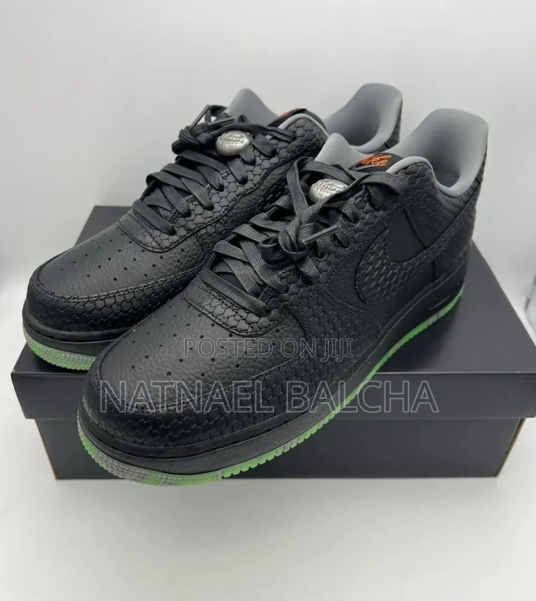 Nike Air Force 1 "Halloween Jack-O'-Lantern" Premium Kicks