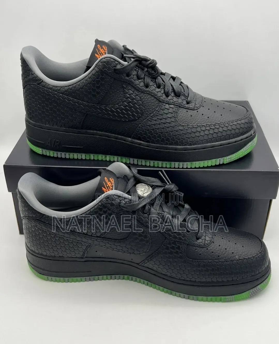 Nike Air Force 1 "Halloween Jack-O'-Lantern" Premium Kicks