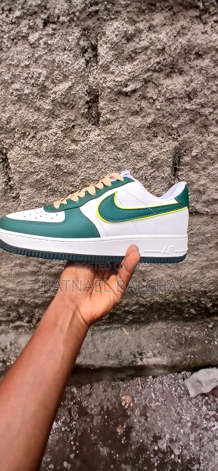 Nike Air Force 1 Low "Noble Green" Premium Sneakers