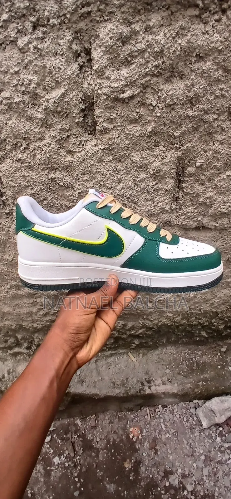 Nike Air Force 1 Low "Noble Green" Premium Sneakers