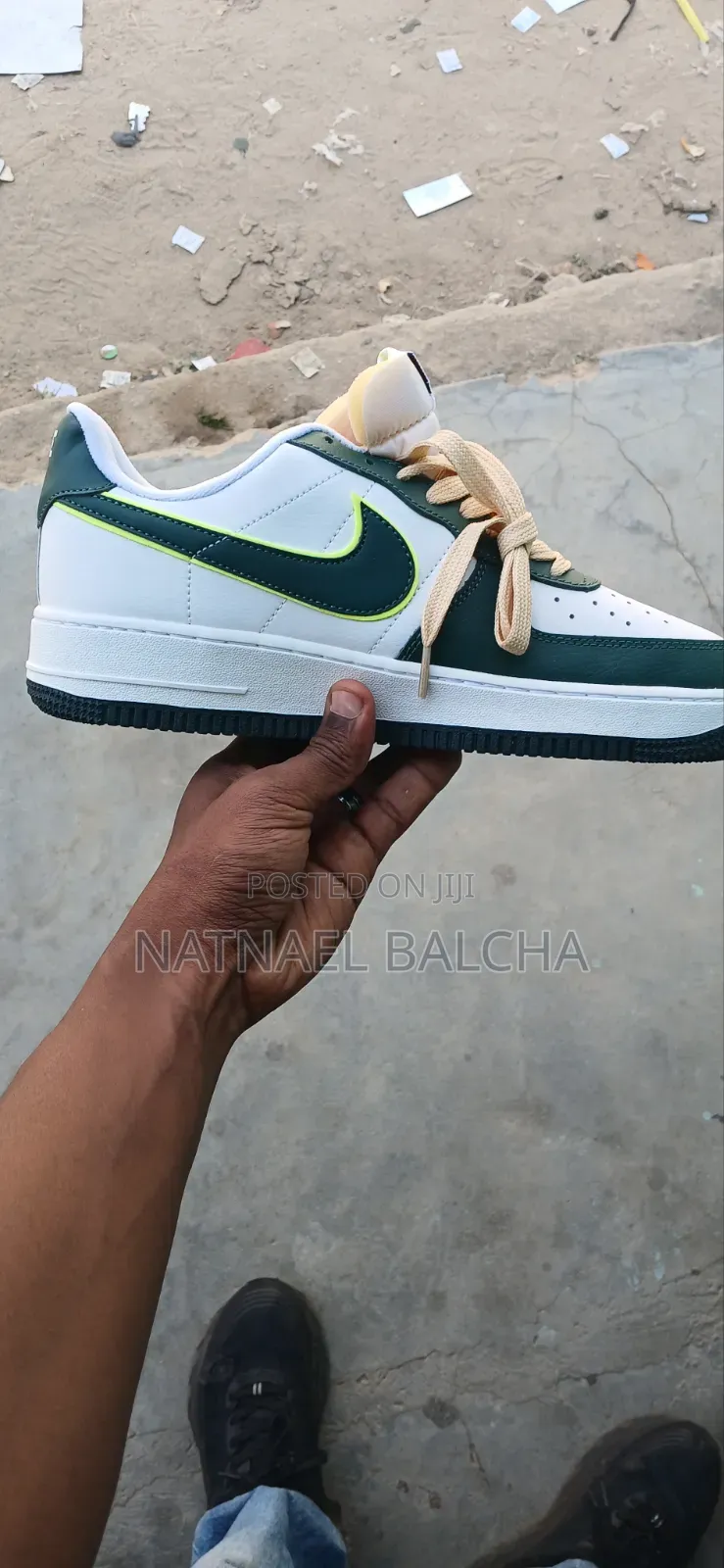 Nike Air Force 1 Low "Noble Green" Premium Sneakers