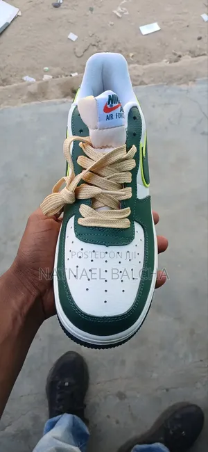 Nike Air Force 1 Low "Noble Green" Premium Sneakers