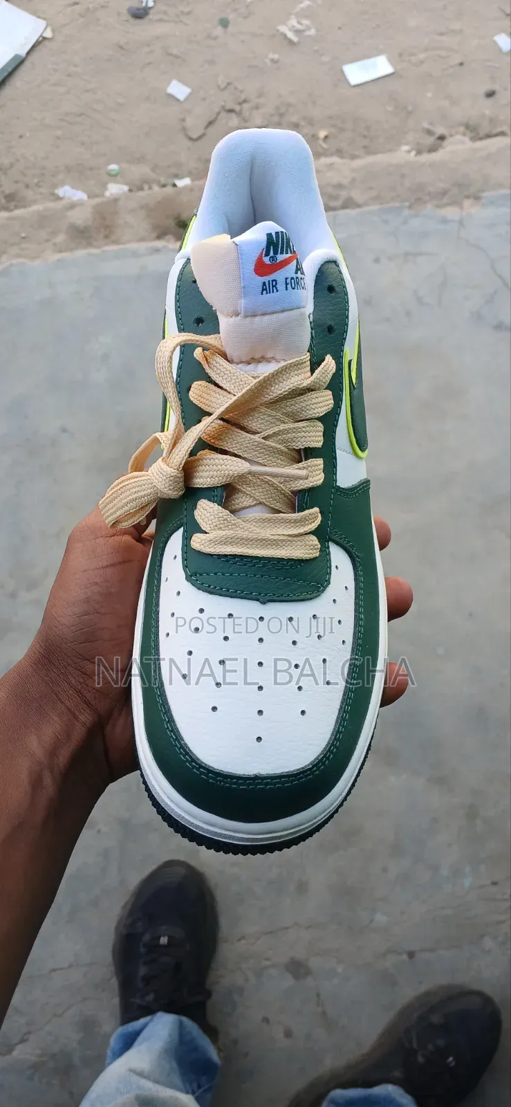 Nike Air Force 1 Low "Noble Green" Premium Sneakers