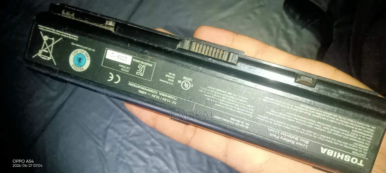 Battery Toshiba Pc Pa 3534u_1brs