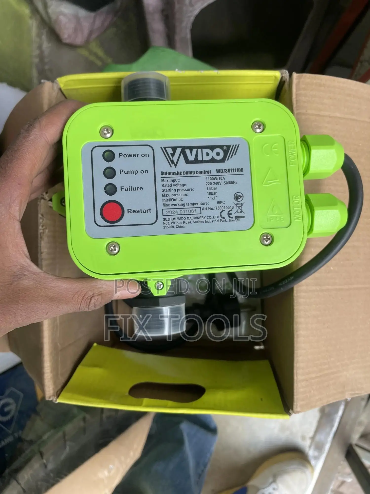 Vido Automatic Pump Control