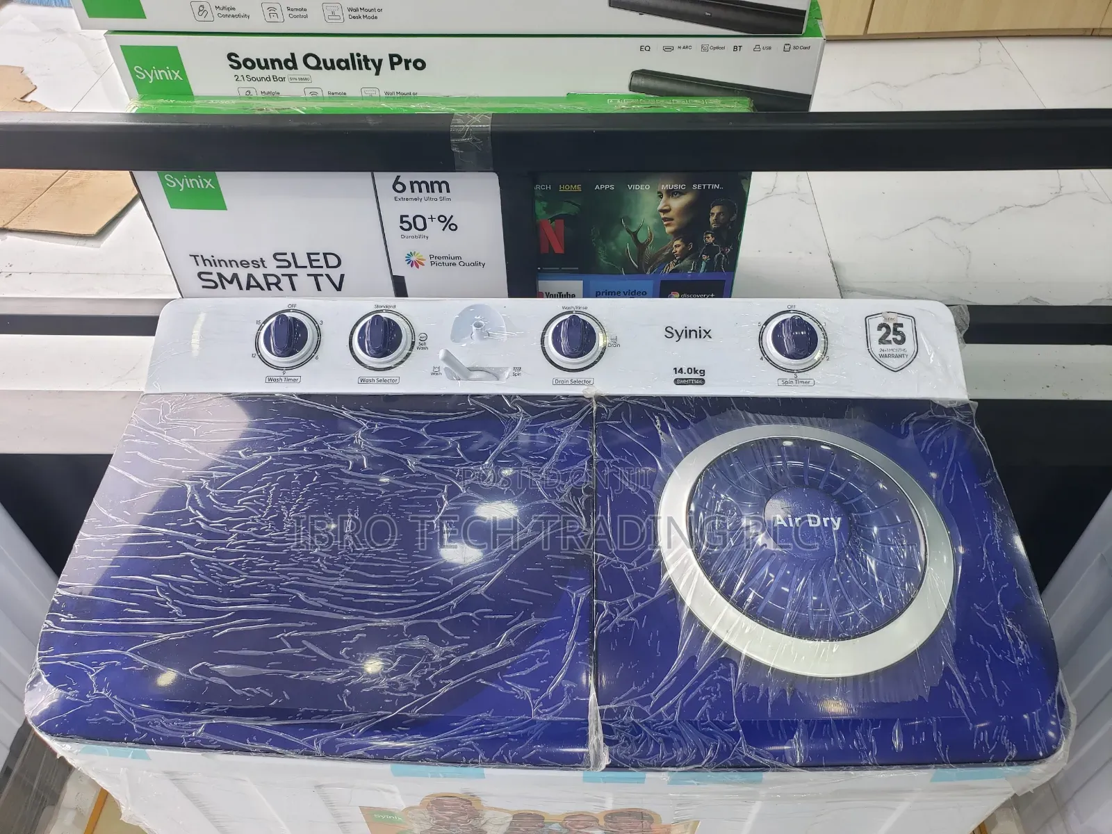 Syinix 14kg Washing Machine