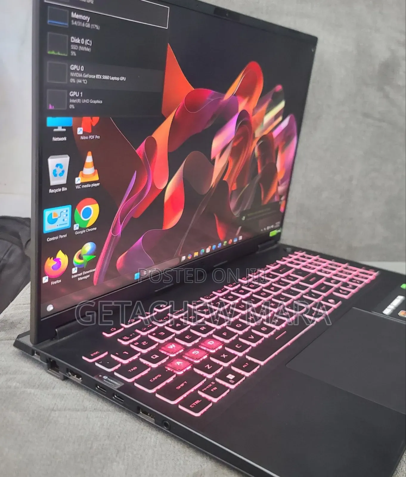 New Laptop Asus TUF Gaming A15 32GB Intel Core i7 SSD 1T