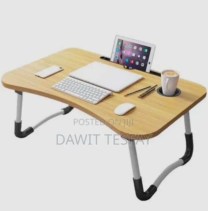 Laptop Table With Cup Holder