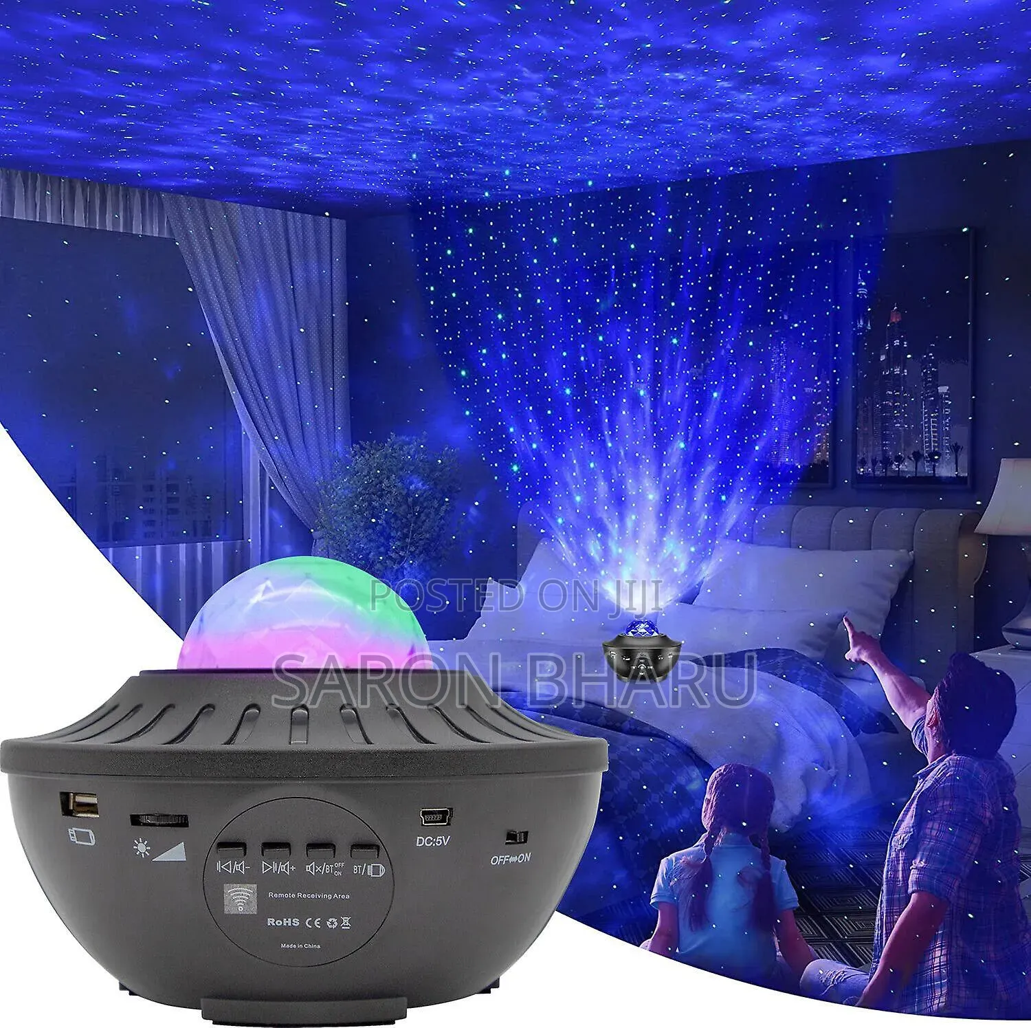 Led Galaxy Projector Light