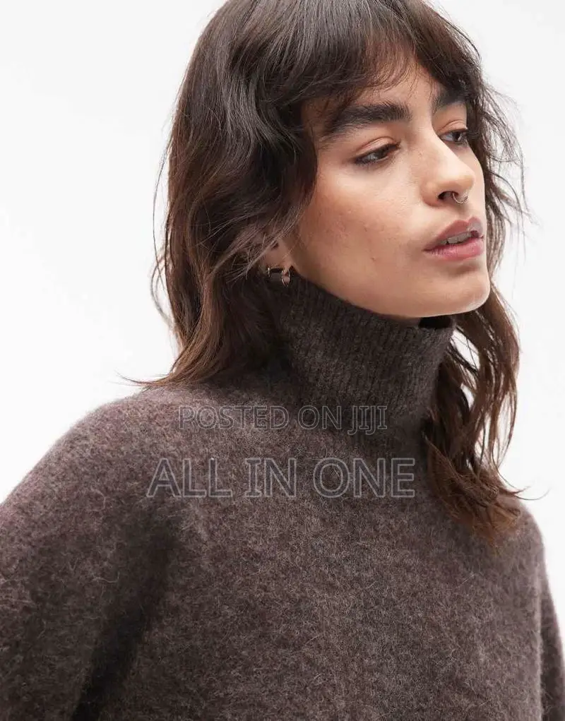 Turtleneck Knit Sweater