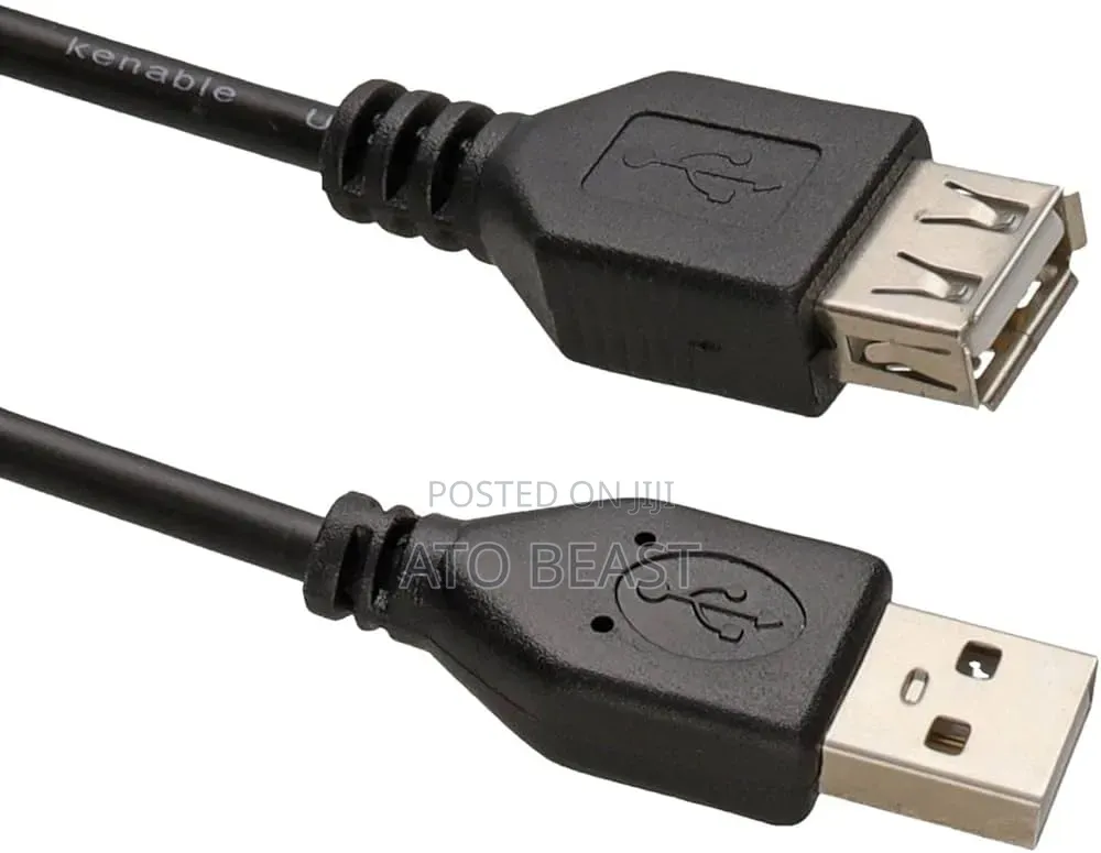 Usb 2.0 a-Male to a-Female Extension Cable.