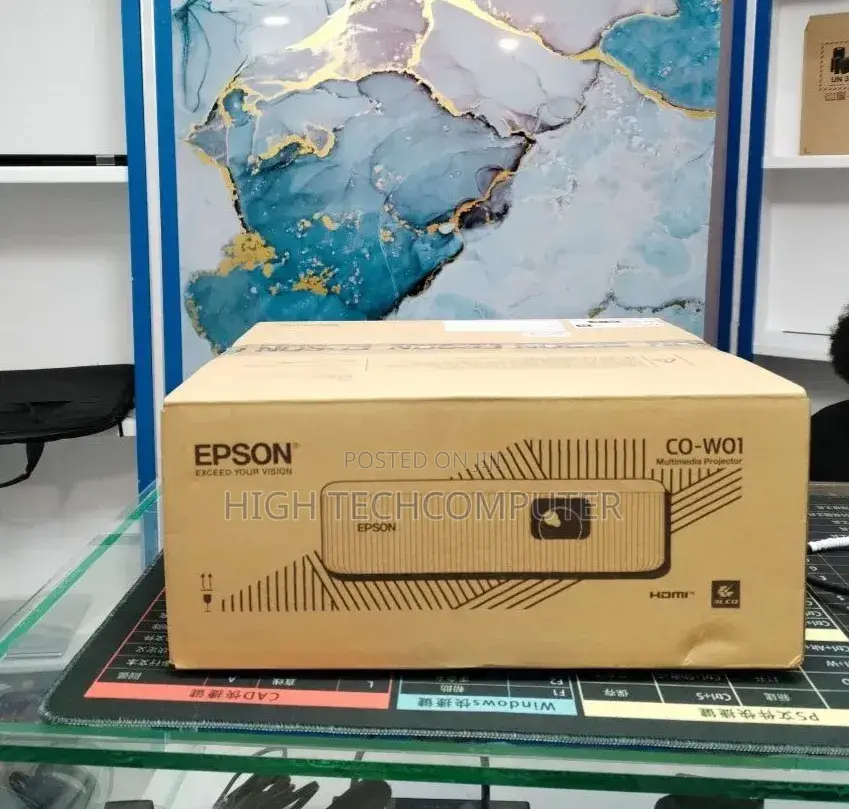 Brand New Packed With Cartoon Epson Projector Model : Co